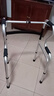 可孚 老人残疾人助行器康复拐杖助步器四角拐棍铝合金+脚轮+便盆 实拍图