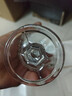 玻璃红酒杯欧式捷克矮脚红酒杯创意威士忌酒杯葡萄酒杯 浮雕香槟杯6个 实拍图