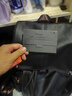 墨一男士背包大容量双肩包休闲潮牌短途旅行出差皮质电脑包大学生书包 黑色升级款 实拍图