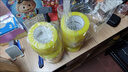 得力(deli)高品质透明黄封箱胶带打包 60mm*100y*48μm  24卷整箱装 封箱器 办公用品 JD420 实拍图