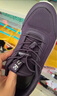 足力健中老年春秋季健步轻便软底送妈妈休闲散步鞋2431369J 紫-女  38 实拍图