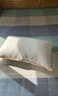 京东京造雪花枕 限选100%鹅腹小朵雪花毛蓬松枕头男女颈椎枕芯羽毛羽绒枕 实拍图