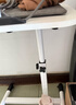 甄严选 可移动电脑桌升降床边桌床上学习桌办公懒人书桌简易折叠小桌子 【可折叠】暖白色60*40CM 实拍图