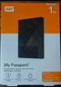 西部数据（WD）移动硬盘1TB USB3.0 My Passport随行版2.5英寸 黑 机械硬盘 笔记本电脑外接 大容量加密 家庭存储 实拍图