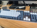 联想（Lenovo）MK5游戏机械键盘104键有线键盘电竞办公青轴混彩光效适用拯救者R9000P/Y7000吃鸡键盘 风暴白 实拍图