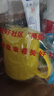 双层撞色漱口杯家用浴室刷牙杯带手柄可爱情侣杯子耐摔洗漱牙缸杯 萱草黄1个装 实拍图