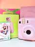 富士（FUJIFILM）instax  mini12 一次成像 立拍立得相机 mini12 浅樱粉 套餐七（官方标配+相机包+相册+白边相纸10张） 实拍图