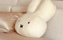 可爱Miffy米菲兔子玩偶卧室靠垫生日礼物床上靠枕沙发毛绒 米菲兔头抱枕 35cm*25cm 含枕芯 实拍图