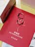 老银匠满天星耳圈女款925银耳扣耳圈送女友送妈妈生日礼物 实拍图