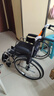 鱼跃 (yuwell)手动轮椅车H062折叠老人轻便免充气铝合金旅行手推代步 实拍图
