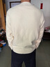 优衣库男女装souffle yarn舒芙蕾圆领针织衫毛衣毛衫479235 01 乳白色 M /170/92A 实拍图