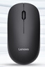 联想（Lenovo）无线鼠标 办公鼠标便携鼠标 笔记本鼠标 电脑鼠标 M26黑 带无线2.4G接收器 实拍图