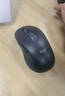 罗技（Logitech）M650L鼠标 无线蓝牙鼠标 办公静音鼠标 双模连接 企业采购 大手型适用 商用版 黑色 实拍图