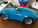 野蛮娃娃遥控车红点奖rc专业全比例漂移车男孩玩具车高速跑车模型新年礼物 17cm旗舰蓝电池版 实拍图