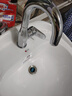 恒洁（HEGII）面盆水龙头S3 卫生间双水花旋转冷热洗手洗脸盆水龙头DML938-116 实拍图