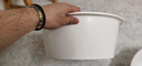 京东京造巨厚实加深加厚加大盆  脸盆家用盆洗衣盆泡脚盆洗漱盆 36cm  实拍图