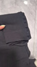 优衣库女装HEATTECH针织连裤袜/打底裤479219 09 黑色 L 实拍图
