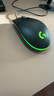 罗技（G）G102第二代游戏鼠标 RGB流光灯效鼠标 轻量化  游戏级8000DPI传感器 黑色 200-8000DPI 实拍图