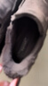 斯凯奇（Skechers）闪穿鞋男士休闲鞋保暖健步鞋宽头一脚蹬乐福鞋205606 实拍图