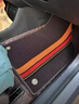 手工裁剪360航空软包汽车脚垫适用小米蔚来本田大众现代别克日产 【全国包安装5座】墨黑色+雪妮丝 下单请留言车型+年款+几座 实拍图
