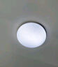 欧普照明（OPPLE）led吸顶灯具儿童房间现代简约圆形阳台卧室灯高显色三防一体快装 呵护光【白光】24W/2000lm直径33cm 实拍图