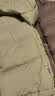 BEIN SPACE 冬季新品95白鹅绒800FP轻量保暖防风面包服羽绒服J096 鼠尾草绿 M 实拍图
