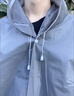 SooGree雨衣成人一体式单人长款加厚全身防雨水电动车通勤户外出行雨披 米黄色或白色批次不同以实物为准 均码 实拍图