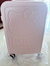 银座Hello Kitty 凯蒂猫正版联名行李箱20英寸小型旅行箱万向轮拉杆箱 实拍图