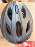 洛克兄弟大码自行车头盔带风镜加宽加大骑行头盔男女公路车安全帽  钛色 实拍图