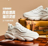 安踏喵喵鞋丨关晓彤同款老爹鞋女鞋秋冬季皮面厚底增高运动休闲小白鞋 实拍图