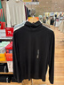 优衣库女装HEATTECH摇粒绒两翻领套头衫/长袖479608 09 黑色 XL /165/92A 实拍图