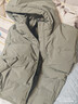 京东京造羽绒服男鸭绒加厚防寒工装面包服短款冬季外套衣服 橄榄绿 L 实拍图