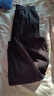 巴拉巴拉童装儿童长裤男童裤子女童中大童秋冬加绒加厚防风休闲裤 黑色90001 130 实拍图