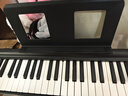 特伦斯电子琴88键折叠琴成人儿童初学电钢键盘教学乐器V10便携钢琴 典雅黑+原装琴包+Z型琴架 实拍图