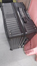 SOO行李箱男万向轮拉杆箱耐磨抗摔26英寸A330旅行箱密码箱女商务黑色 实拍图