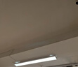 灯灵办公吊线灯LED长条灯吸吊两用超亮节能办公写字楼超市商场工程工业专用平板灯 白框直角 120*10*4cm 40W白光 实拍图