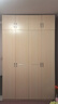 全友家居成品现代简约风大衣柜顶柜组合家用卧室家具柜子衣橱 【白橡木色】1.6m四门衣柜+顶柜 多规格灵活组合+科学分区收纳 实拍图