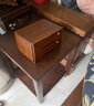 实木桌面收纳盒抽屉式办公桌上整理箱多层杂物储物柜木质盒子带锁 加厚胡桃色2层全锁【木纹清晰】 实拍图