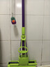 妙洁胶棉拖把27cm杆长120共2头滚轮式懒人家用一拖净免手洗海绵吸水 实拍图