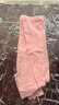 AB内衣秋冬保暖棉质亲肤女士棉毛裤彩条薄款基础打底保暖单件裤子 藕粉 XL 推荐110-130斤【5°-15°】 实拍图