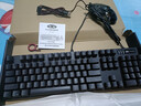 MageGee 机械风暴 真机械键盘鼠标套装 背光游戏台式电脑笔记本键鼠套装 电竞机械键鼠套 黑色橙光 青轴 实拍图