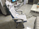 珂尔司电竞椅电脑椅子男女生游戏久坐舒适人体工学椅转椅办公椅座椅可躺 【全网低价】字母白蓝-超纤皮-135°联动可躺 实拍图