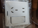 西门子（SIEMENS）开关插座 10A五孔带开关插座 暗装面板 远景雅白色5UB82243NC01 实拍图