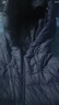 雅鹿羽绒服女士轻薄秋羽绒连帽简约纯色修身保暖短款外套 雾蓝 175  实拍图