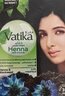 瓦提卡（vatika）印度进口瓦提卡Vatika海娜粉染发剂染发粉植物精华自然黑染发剂 自然黑#（60g/盒 分6小袋） 实拍图