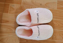 【福利价】小熊小兔棉拖秋冬季情侣保暖学生男拖鞋女居家棉拖鞋 小熊小兔棉拖-粉色 40-41 适合39-40 实拍图