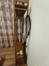 斯朴洛特衣架落地衣帽架卧室家用挂衣架室内简易衣架房间放衣服楠竹架子 陶茶色 三柜门 90公分 实拍图