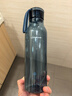乐扣乐扣（LOCK&LOCK）夏季运动水杯简约塑料杯户外便携水壶男女学生杯子蓝色750ML 实拍图
