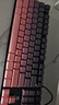 惠普（HP）GK200机械键盘有线办公游戏键盘 20种背光灯效 87键电竞键盘鼠标套装电脑外设键鼠 侧刻黑莓粉【青轴】白光 实拍图