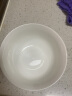 晟普（shengpu）唐山骨瓷碗家用纯白陶瓷饭碗微波炉米饭碗面碗汤碗粥碗吃饭碗餐具 4英寸奥碗小汤碗【10个装】 实拍图